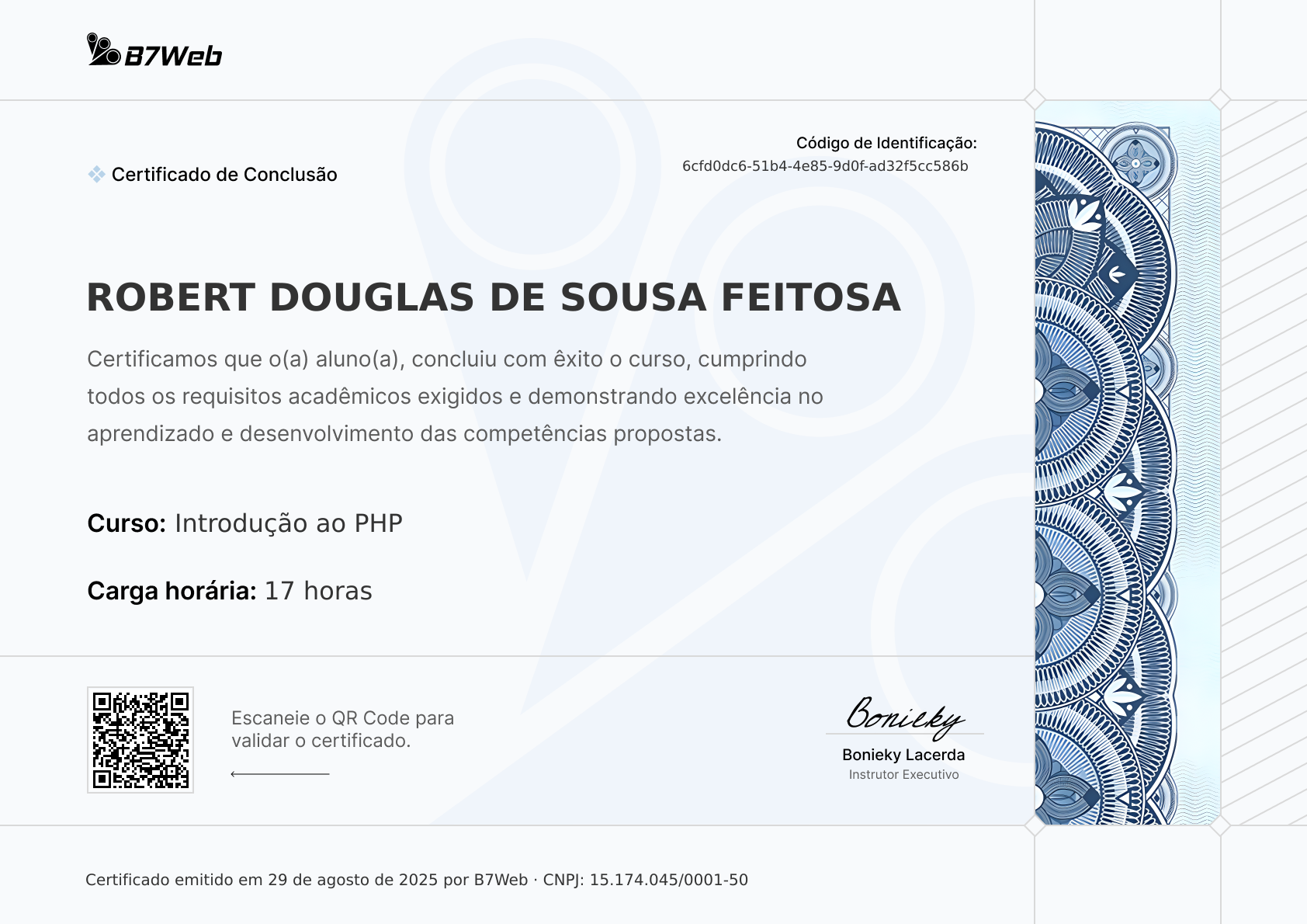 Back-End Certificado 12